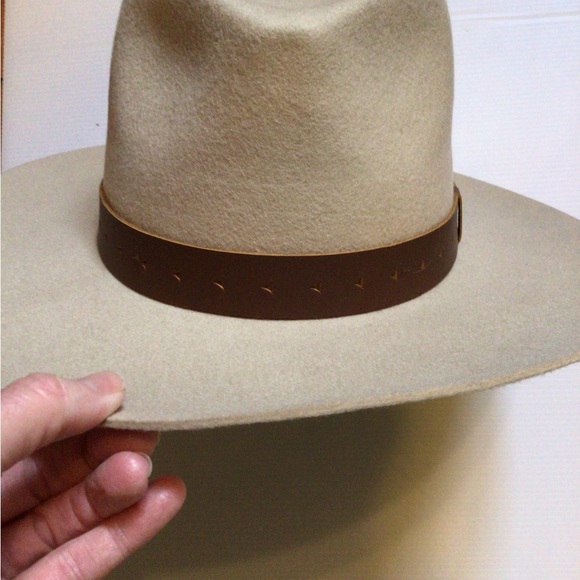 SALE Rare Wyeth  high crown wool rancher - Picture 1 of 5